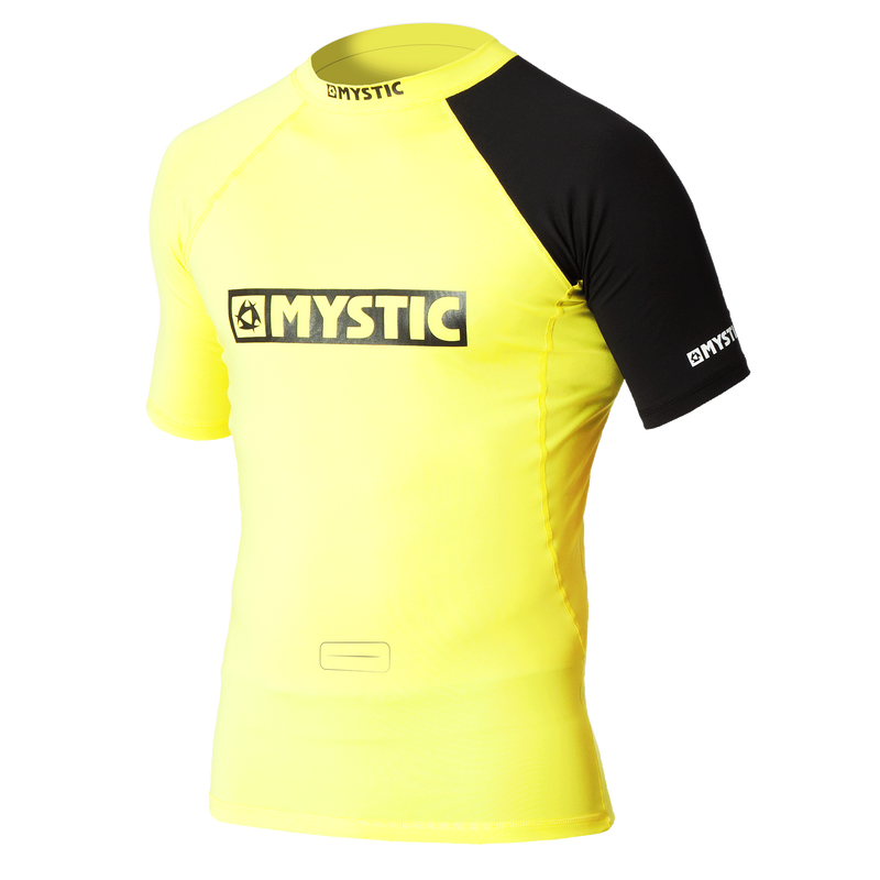 Load image into Gallery viewer, Mystic Event S/S Rashvest Chest Logo
