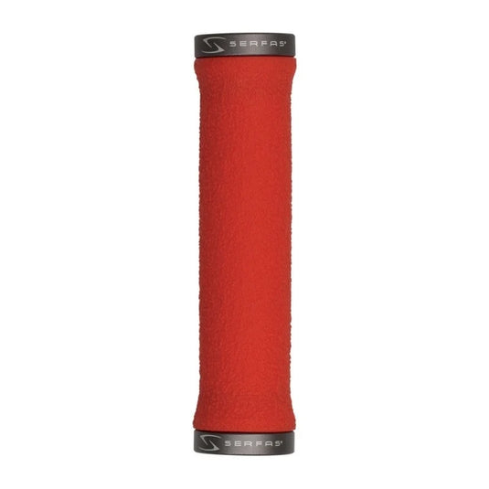 Serfas Dual LocOn Grips Red